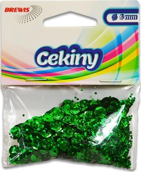 Picture of Cekiny hologramowe H 30 zielony