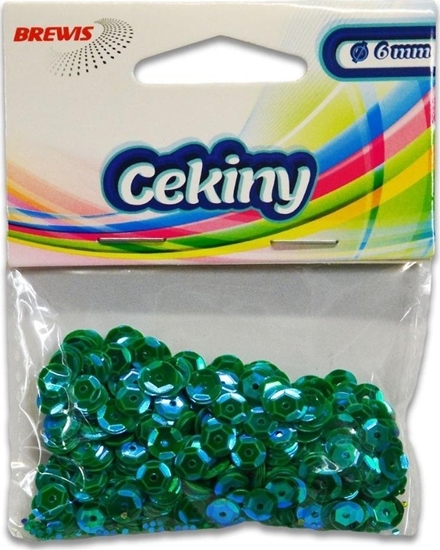 Picture of Cekiny tczowe T 100 ciemno zielony