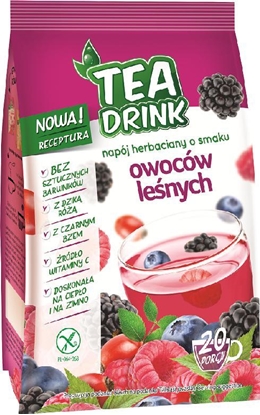 Attēls no Celiko Napój herbaciany o smaku owoców lenych w proszku 300 g