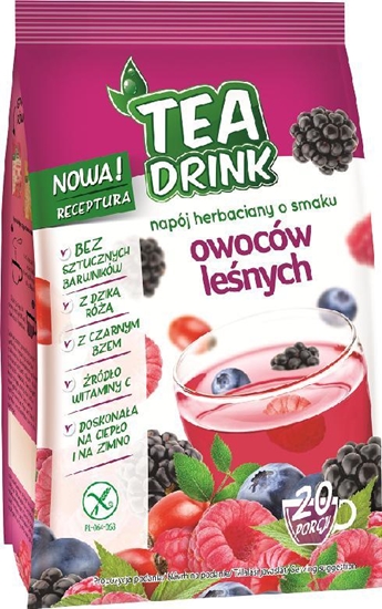 Picture of Celiko Napój herbaciany o smaku owoców lenych w proszku 300 g