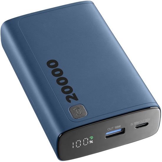 Изображение Cellularline 8018080484629 Litowo-jonowa (Li-Ion) 20000 mAh Niebieski