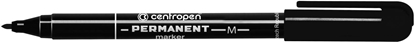 Picture of Centropen marker czarny permanentny okrga kocówka 1,00mm (628466012)