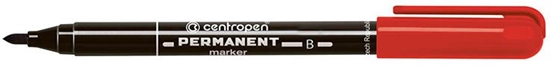 Picture of Centropen marker czerwony permanentny okrga kocówka 2,00mm (628360004)