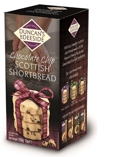 Picture of Cepumi DUNCAN'S OF DEESIDE Skotijas smilšu cepumi ar šokolādes gabaliņiem, 200g