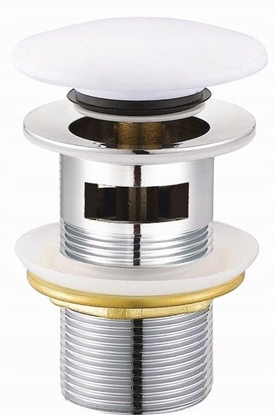 Attēls no CERAMICZNY KOREK KLIK KLAK DO UMYWALEK Z PRZELEWEM