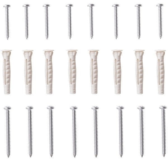 Picture of Cersanit (czci zamienne - kabiny prysznicowe) Zestaw zalepek profilu przyciennego ZIP/ARTECO/BASIC (S903-026)