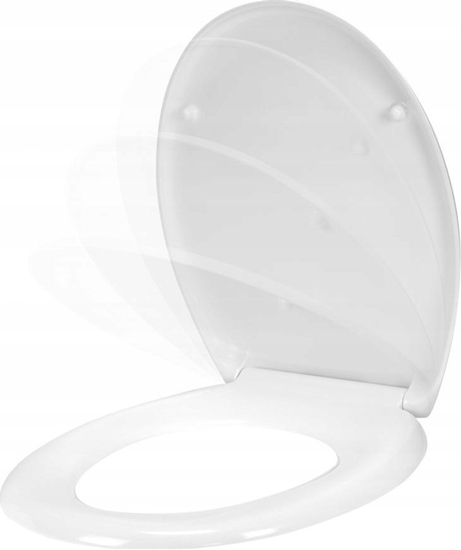 Picture of Cersanit Deska sedesowa wolnoopadajca wypinana Entera - PP [1/5] seria Idol, NovaTop, Madalena, President