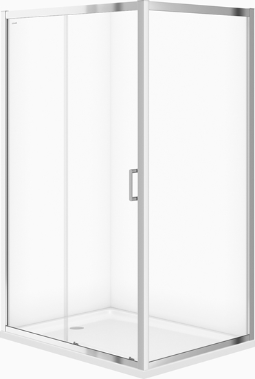 Picture of Cersanit S157-012 KABINA PRZESUWNA ARTECO 120X90X190 SZKO TRANSP. // KNC.ART-120X90-PRZES-TR