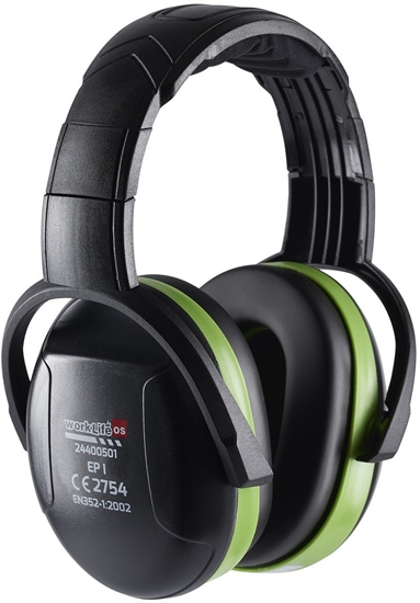 Picture of CERVA Høreværn EP I Low - Justerbar med hovedbøjle H/36, M/27,L19 dB SNR 30 dB