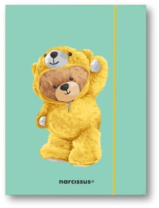 Attēls no Cetus-Bis Teczka A4+ z gumk Teddies&Mi w dresiku