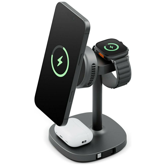 Picture of Charging station Energea MagArctic Stand 4in1 Qi2 