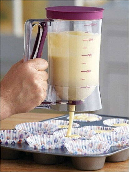 Picture of Chef Buddy Dozownik ciasta fioletowy