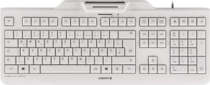 Attēls no Cherry KC 1000 SC tastatūra USB Swiss Pelēks