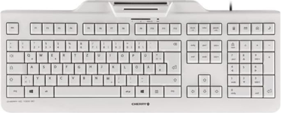 Picture of Cherry KC 1000 SC tastatūra USB Swiss Pelēks