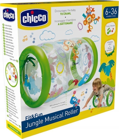 Изображение Chicco Dmuchany walec muzyczny - dungla