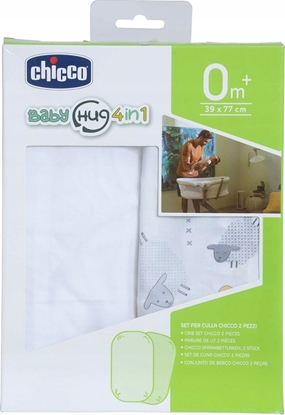 Picture of Chicco Przecierado Do Baby Hug Grey Sheep 2 szt.