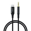 Picture of Choetech Choetech AUX006 USB-C / mini jack 3.5mm cable 1 m - black