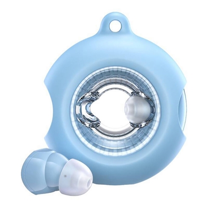 Picture of Choetech Choetech BH-T22 LightAura VocalSound wireless TWS Bluetooth 5.3 headphones - blue