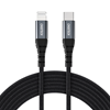 Picture of Choetech Choetech IP0039 USB-C / Lightning MFi cable, 1.2m long - black
