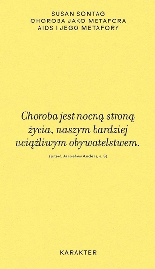 Picture of Choroba jako metafora. AIDS i jego metafory
