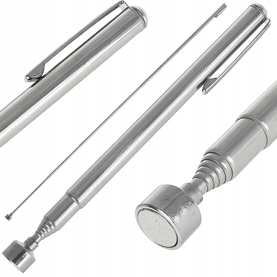 Picture of Chwytak magnetyczny teleskopowy 130-635mm typ. "dugopis"  kartonik wystawowy  (25/100)