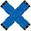 Picture of Chwyty kierownicy LIZARDSKINS Dual-Clamp Lock-On OURY - Blue