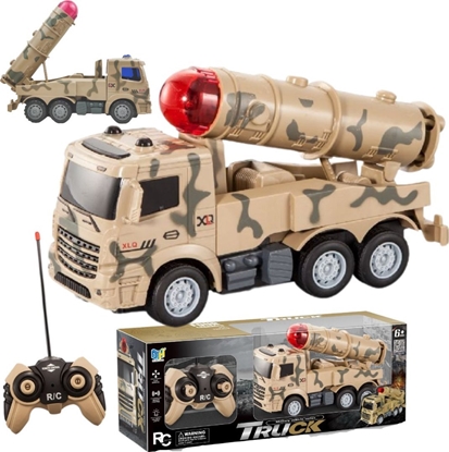 Picture of CIARÓWKA POJAZD WOJSKOWY ZDALNIE STEROWANY WYRZUTNIA RAKIETOWA DWIK LED