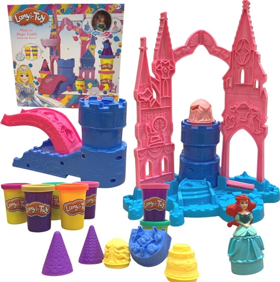 Picture of CIASTOLINA MASA PLASTYCZNA DUY ZESTAW KREATYWNY ZAMEK KSINICZKA