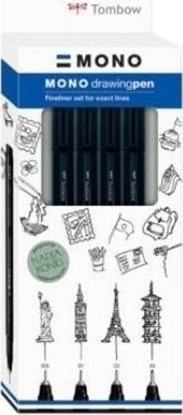 Picture of Cienkopis Mono drawing pen Fine 005, 01, 03, 05