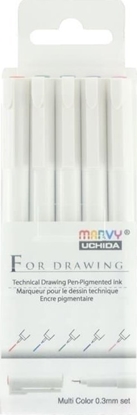 Изображение Cienkopisy graficzne 0,3mm 5 kolorów