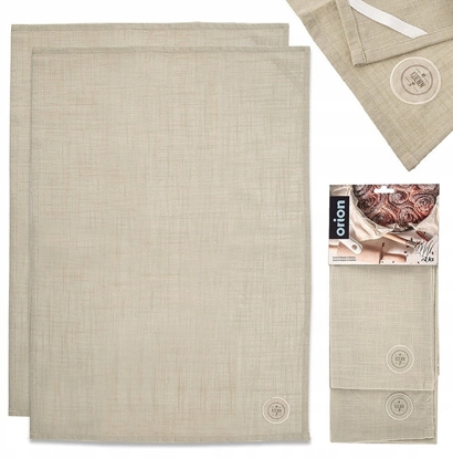 Attēls no cierki kuchenne baweniane GREENISH 70x50 cm 2 szt.