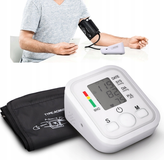 Picture of Cinieniomierz ExtraLink EXTRALINK SMART LIFE CINIENIOMIERZ NARAMIENNY K-4S BIAY