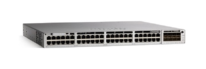 Attēls no Cisco Catalyst C9300-48UXM-E network switch Managed L2/L3 10G Ethernet (100/1000/10000) Power over Ethernet (PoE) 1U Grey