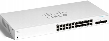 Attēls no Cisco CBS220-24T-4X-EU-RF cza sieciowe Zarzdzany L2 Gigabit Ethernet (10/100/1000) Biay