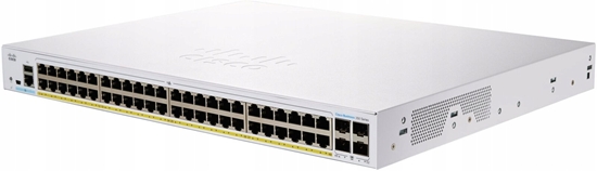 Picture of Cisco CBS350-48P-4G Zarzdzany L2/L3 Gigabit Ethernet (10/100/1000) Srebrny