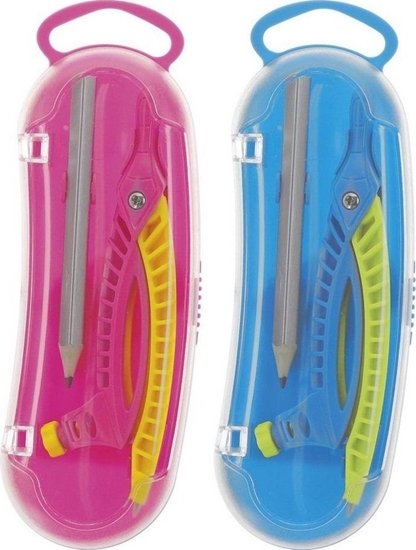 Picture of Cyrkiel plastikowy 2-elementowy mix