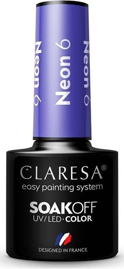 Изображение Claresa Claresa Soak Off UV/LED Neon lakier hybrydowy 6 5g