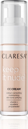 Picture of Claresa CLARESA_Keep In Nude CC Cream krem wyrównujcy koloryt cery 102 Warm Medium 33g