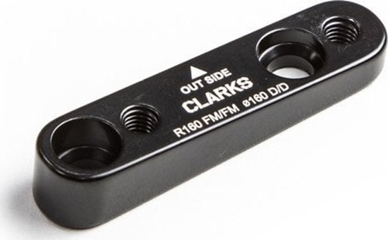 Picture of Clarks Adapter montaowy hamulca tarczowego CLARKS 160mm, Flat Mount to Flat Mount, Tylny