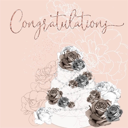 Picture of Clear Creation Karnet kwadrat CL0929_SG lub tort