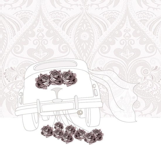 Picture of Clear Creation Karnet Swarovski kwadrat CL0115 lub samochód