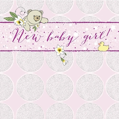 Attēls no Clear Creation Karnet Swarovski kwadrat CL0219 Narodziny mi