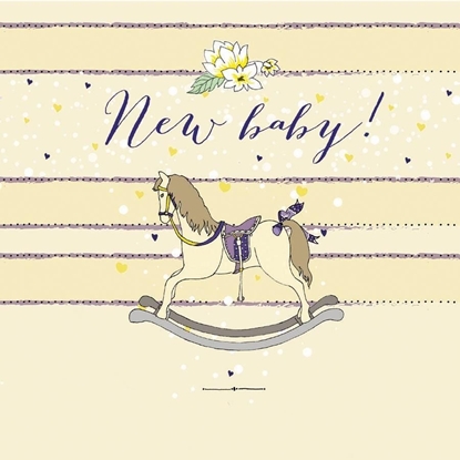 Attēls no Clear Creation Karnet Swarovski kwadrat CL0221 Narodziny konik