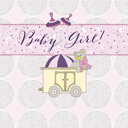 Attēls no Clear Creation Karnet Swarovski kwadrat CL0222 Narodziny wagonik