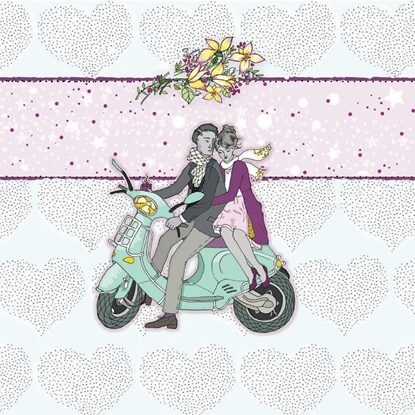 Attēls no Clear Creation Karnet Swarovski kwadrat CL0228 lub skuter