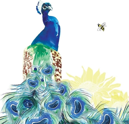 Attēls no Clear Creation Karnet Swarovski kwadrat CL1235 Paw