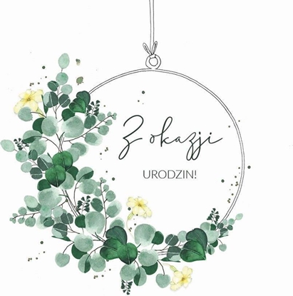 Attēls no Clear Creation Karnet Swarovski kwadrat CL4001_PO Z okazji Urodzi