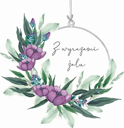 Attēls no Clear Creation Karnet Swarovski kwadrat CL4008_PO Z wyrazami alu