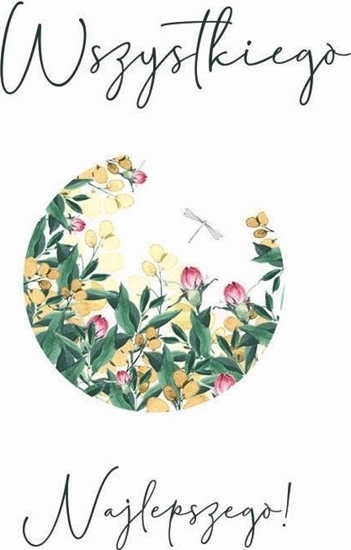 Picture of Clear Creation Karnet Swarovski kwadrat CL4009_PO Urodziny