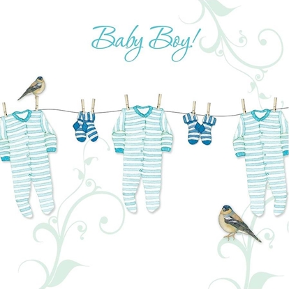 Attēls no Clear Creation Karnet Swarovski kwadrat EE02 Narodziny pioszki